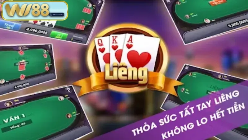 Tổng quan về game bài liêng tại nhà cái WI88